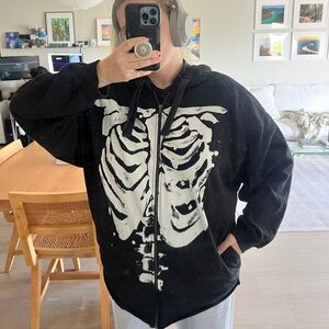 Urban Outfitters Skeleton Sweatshirt Size L